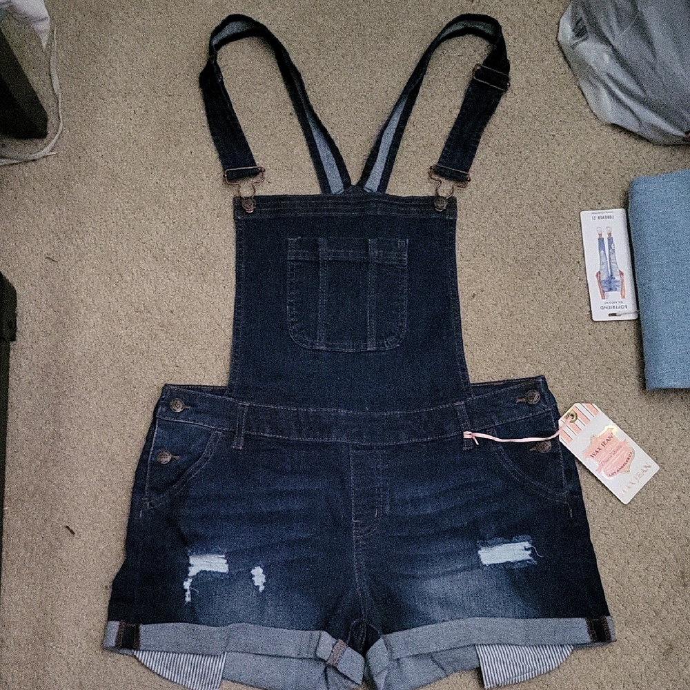 Wax Jean Midnight Blue Denim Overalls
